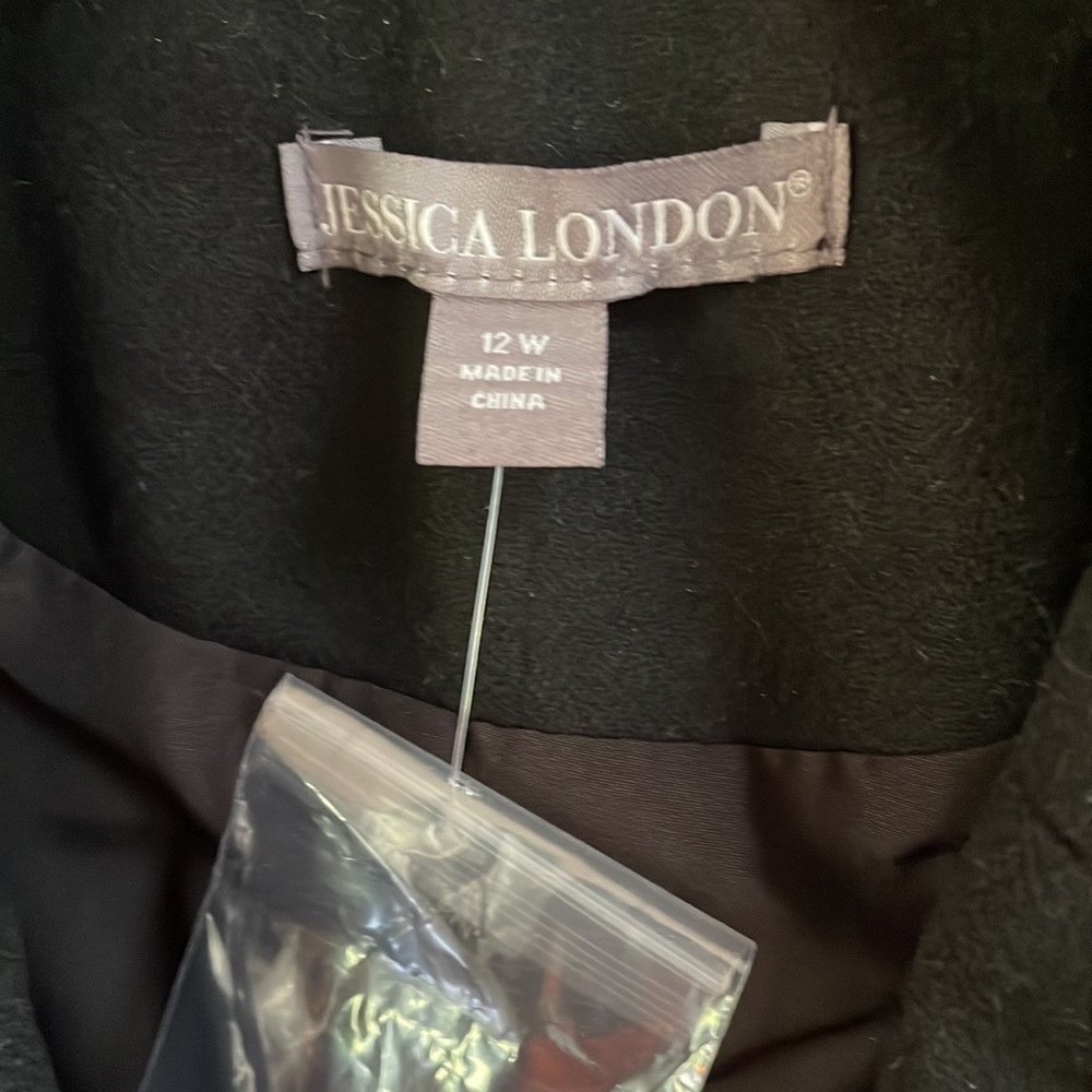NWT Jessica London Women’s Wool Blend Blazer - Picture 3 of 7